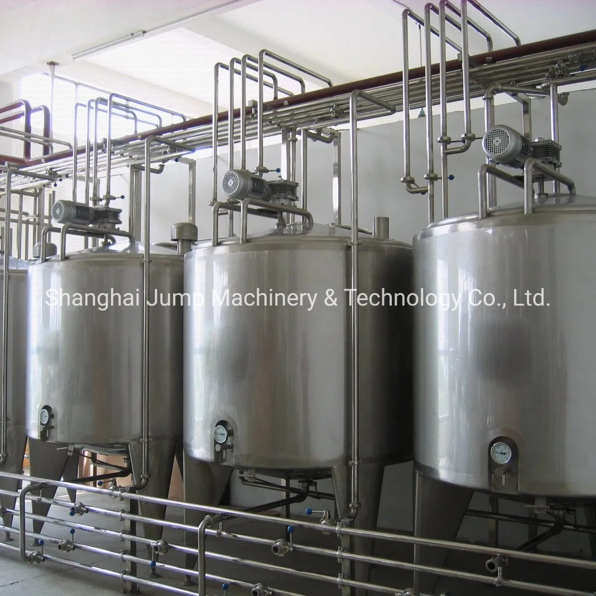 CIP Cleaning System for Juice Milk Processing Factory Machine and Tube Close Cleaning in Place Machine