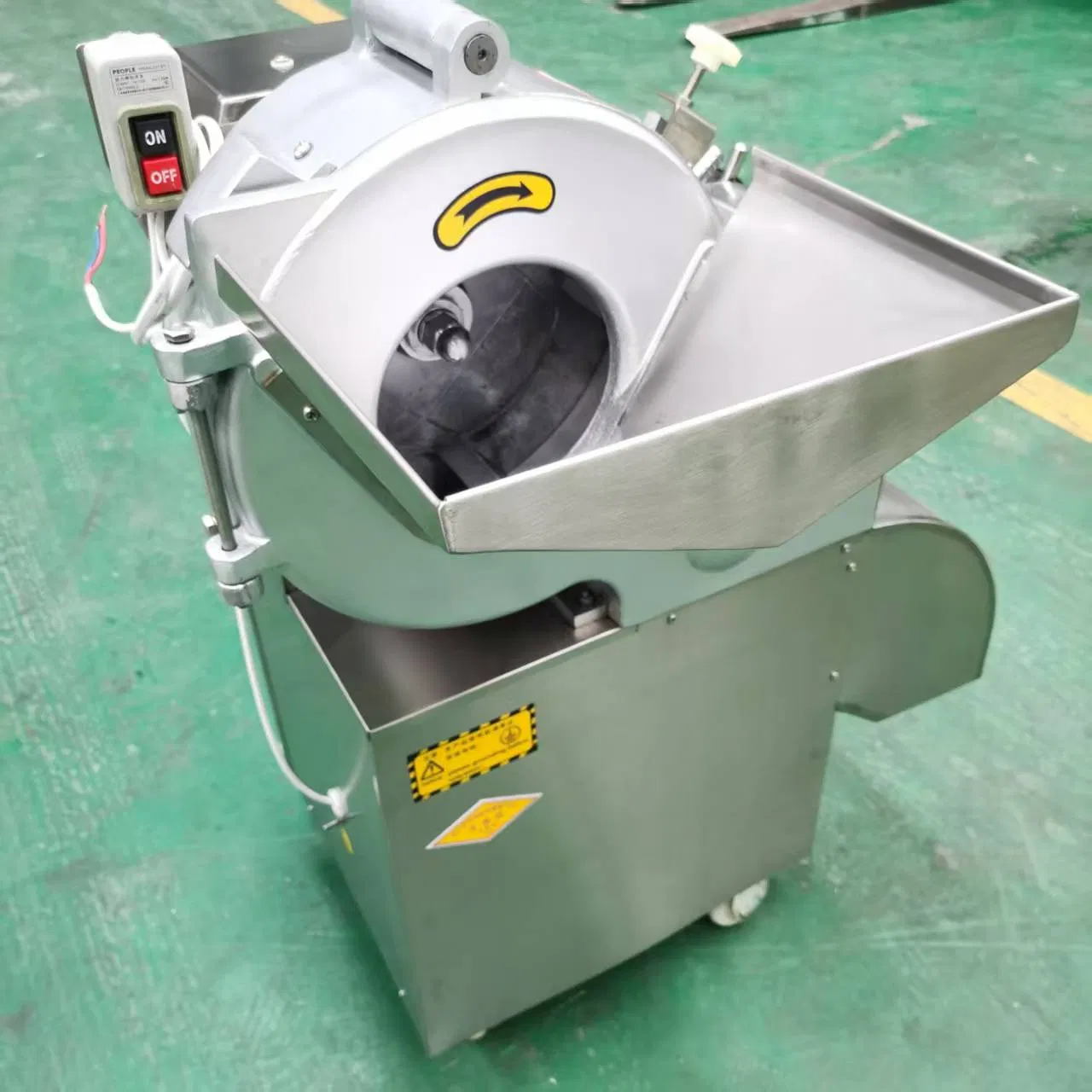 Electric Vegetable Fruit Machine Carrot Onion Potato Cutting Machine Slicing Machine