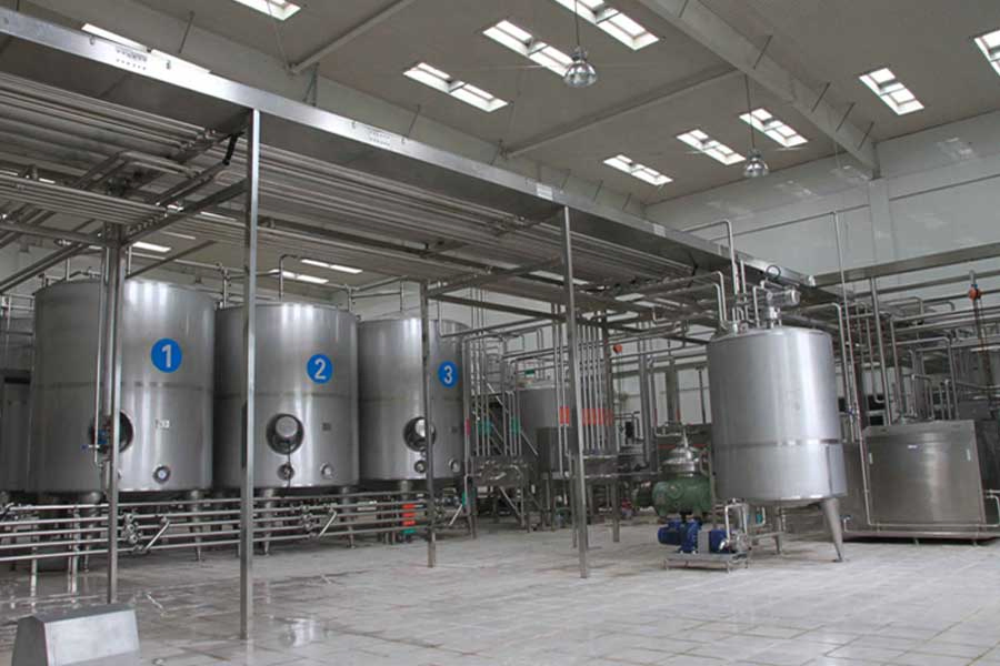 Factory Milk Homogenization Pasteurization Sterilization Processing Unit Yogurt Fermentation Making Machine Dairy Processing Line
