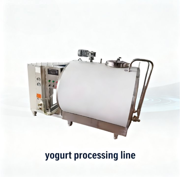 Seamless Filling-Capping Linkage Hygienic Small Footprint Sanitary Yogurt Processing Line