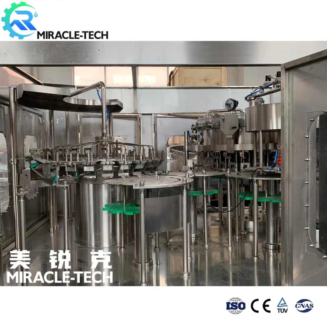 Good Price Turnkey Project for Complete Soda Drink Beverage Processing Carbonation CO2 Mixing 500ml 1000ml Pet/Glass Bottle Rinsing Filling Capping Machine