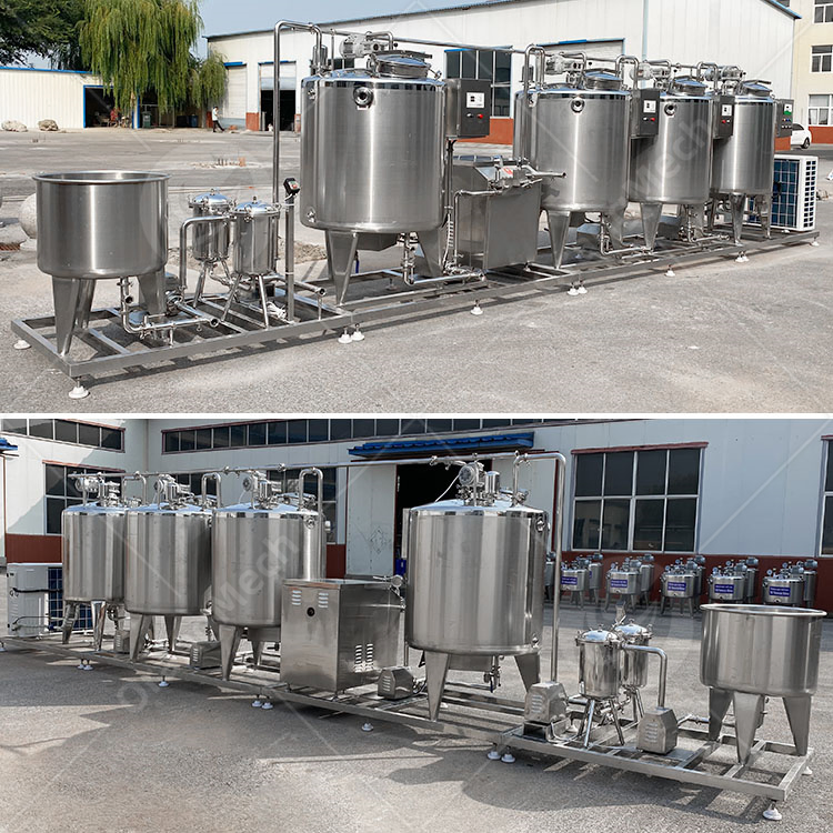 Mini Milk Process Dairy Product Pasteurized Fresh Milk Making Production Line Price of Milk