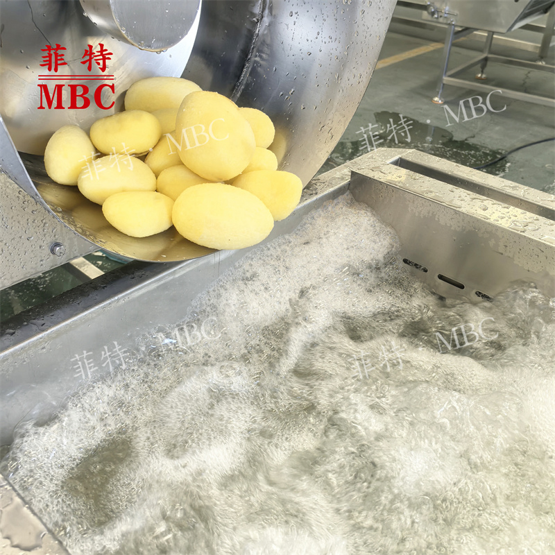 China Famous Brand MBC Factory Price OEM Customized peeling cleaning and drying &nbsp;frying Vegetable Fruit Food Equipment