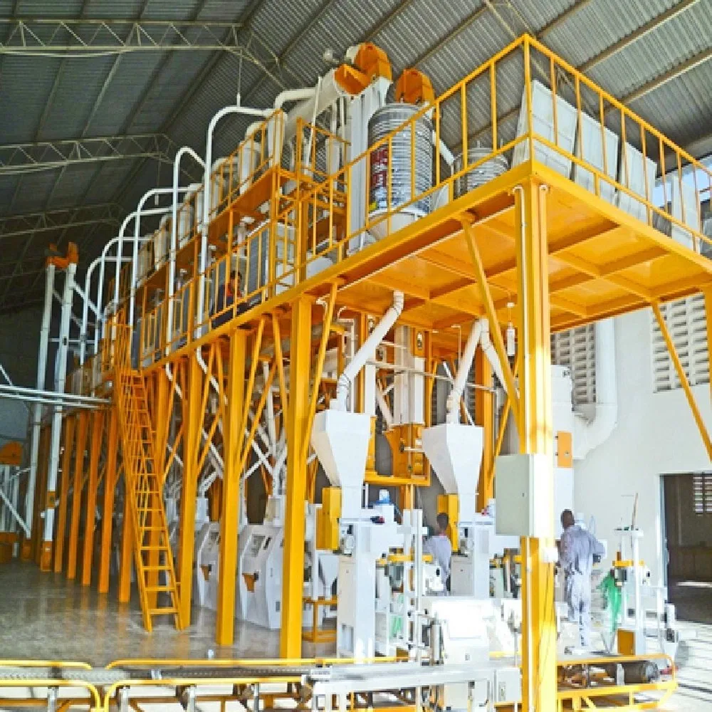 Advanced Automated Steel Corn Milling Production Line Equipment