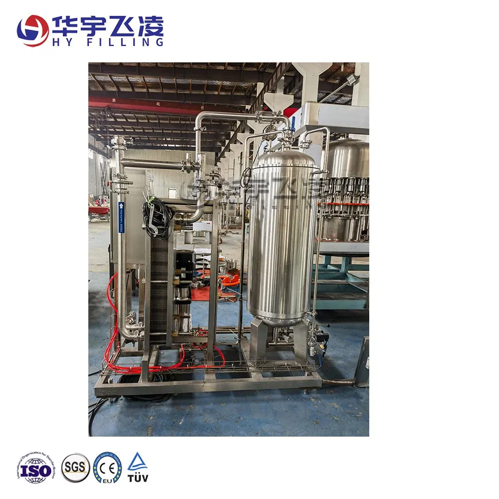 Mesure 30 Years Factory Brand Hfyl 3000L 6000L 20000L Beverage Drinks Mixer Mixing and CO2 Carbonator Carbonation Machine