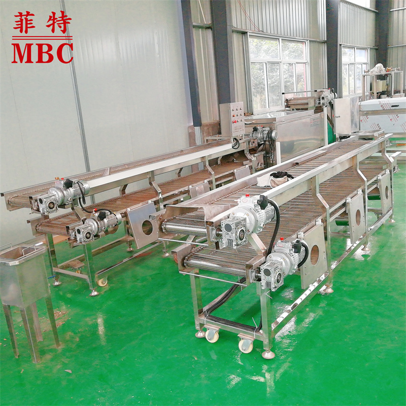 Potato Chips Frozen French Fries Processing Frying Production Line Made By Zhucheng MBC