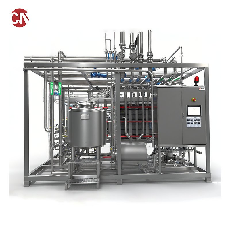 Plate Pasteurizer System for Milk and Juice Continuous Processing