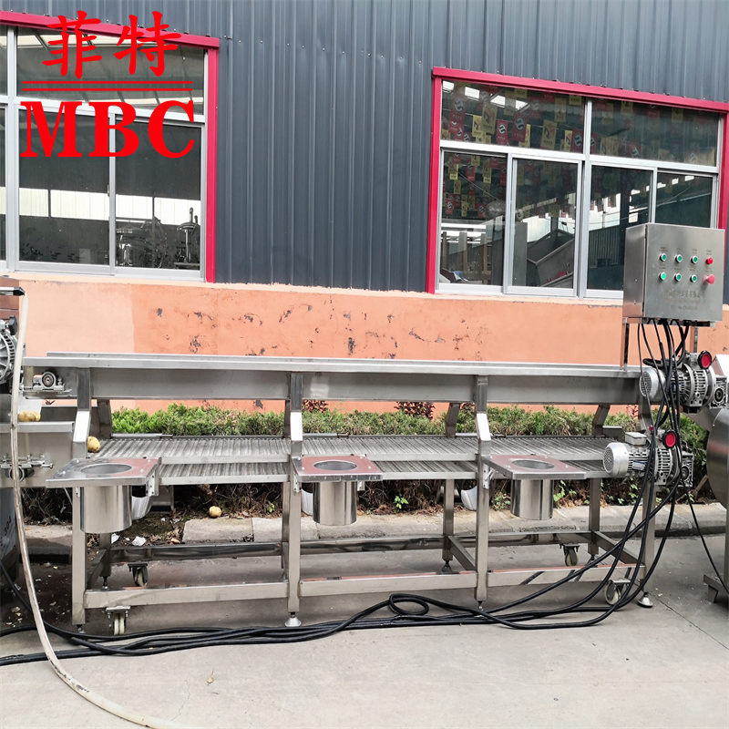 French Fries Processing Automatic Cleaning Cutting Freezing Frying Production Line in China