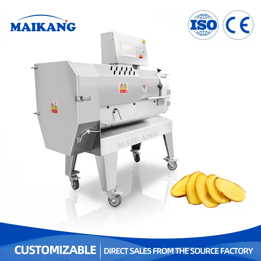 Smart Durable Vegetable Fruit Cutting Machine Potato Cutter Carrot Slicing Equipment Cucumber Onion Vegetable Cutting Machine