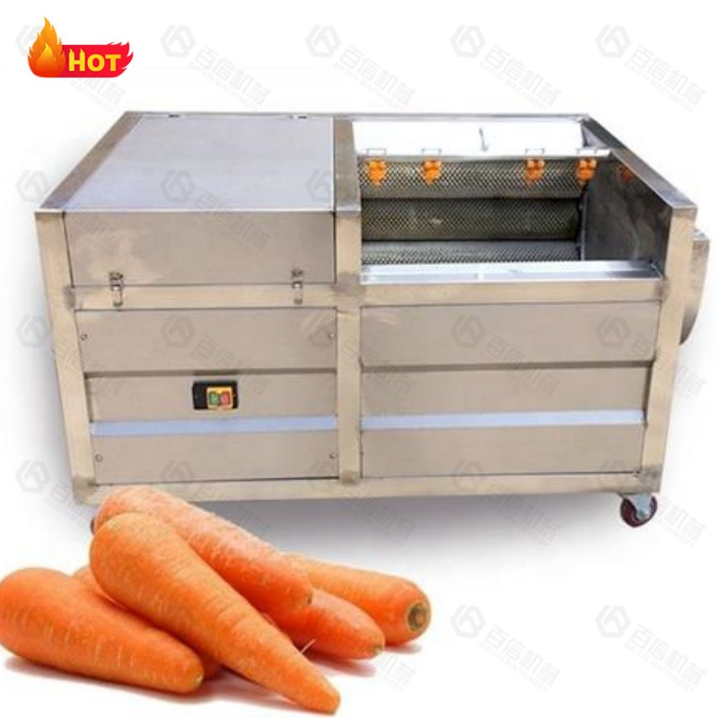 Root Vegetable Fruit Ginger Potato Peeler Washing Machine Cassava Peeling Cleaning Machine