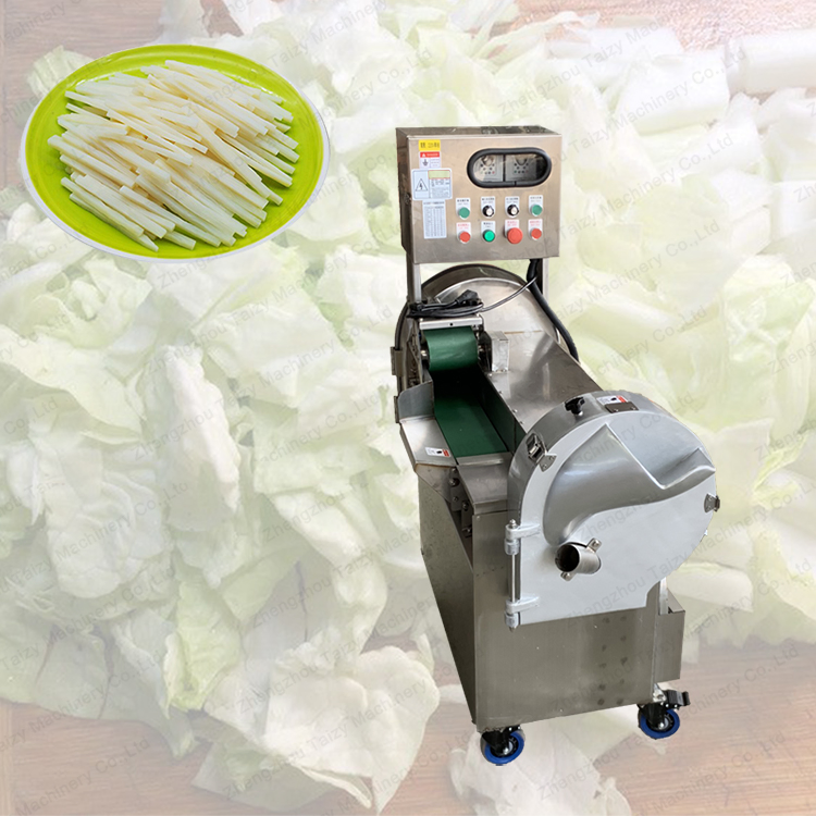 Multi-Function Double-Head Fruits Vegetables Cutting Slicing Cubing Dicing Shredding Machine