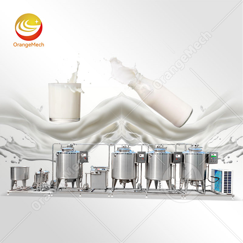 Small Scale High Quality 100 250L Gallon SS304 Large Cream Pasteurizer Pasteurization Tank Homogenizer Dairy and Milk Process Plant Pasteurized Production Line