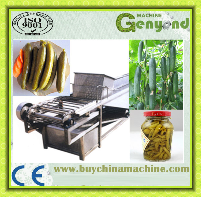 Pickles Production Line Pickled Cucumber Vegetable Processing Plant Making Machine