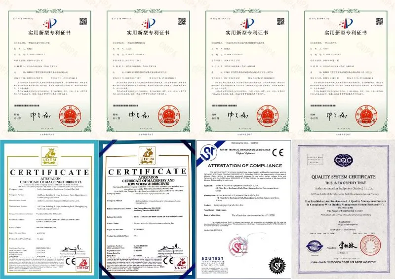 Certifications