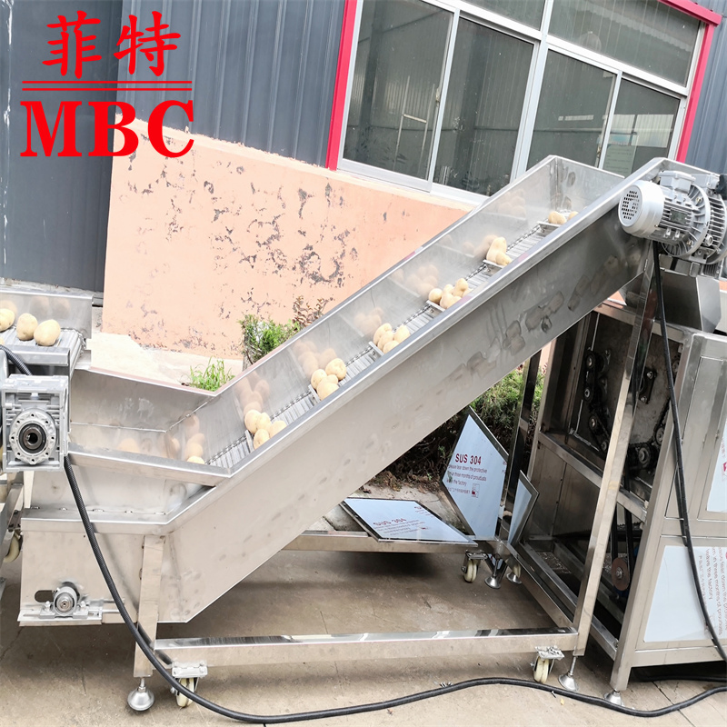 French Fries Processing Automatic Cleaning Cutting Freezing Frying Production Line in China