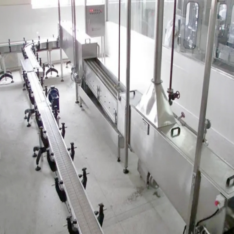 High Quality Canned Chick Beans Production Line Green Peas Blanching Cooling Canning Plant