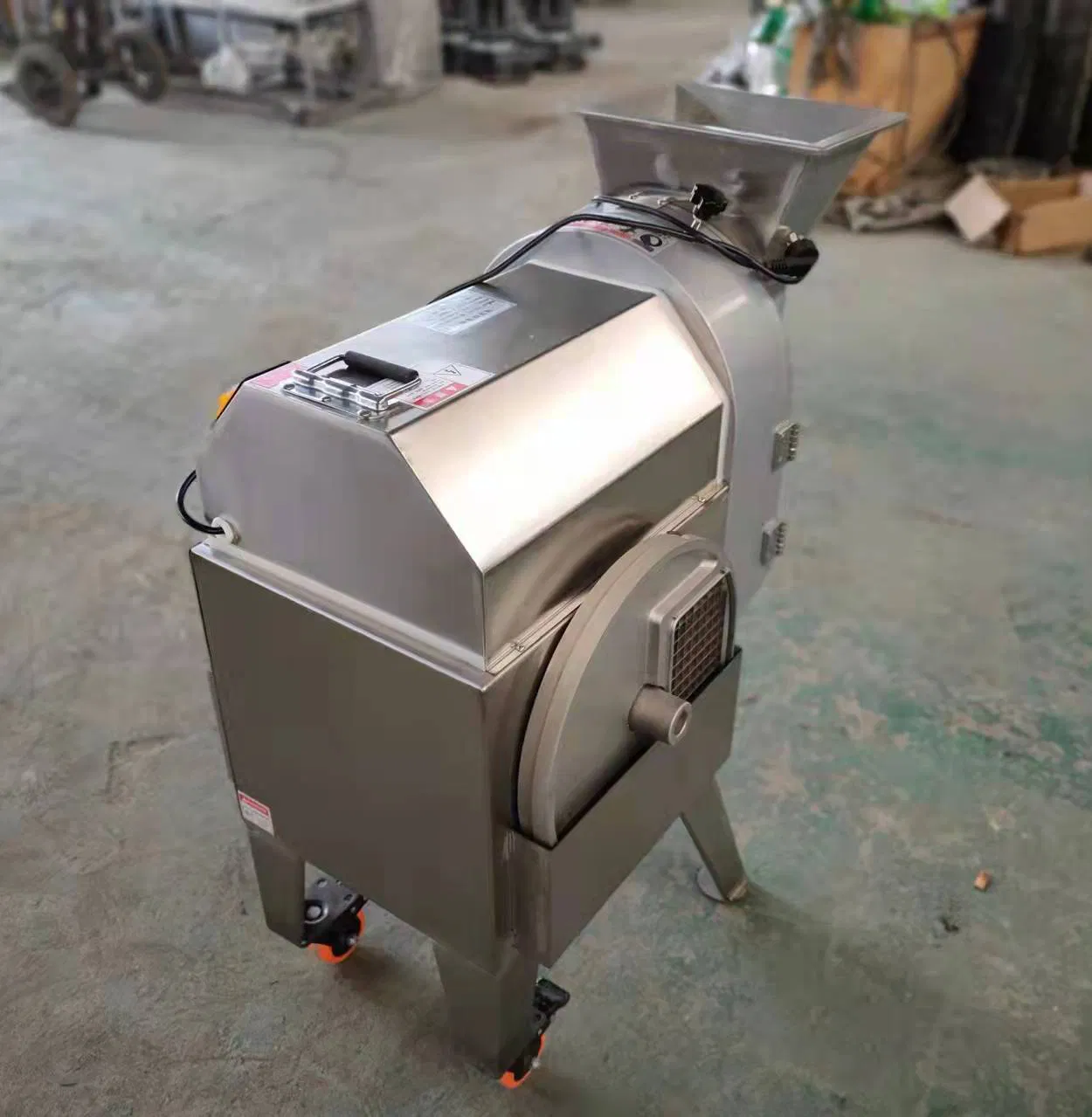 Industrial Vegetable Potato Dicing Shredding Machine Onion Cuts Cabbage Carrot Cutting Machine