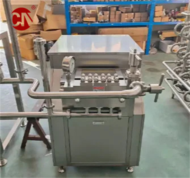 Continuous Homogenization System for Food Emulsions and Suspensions