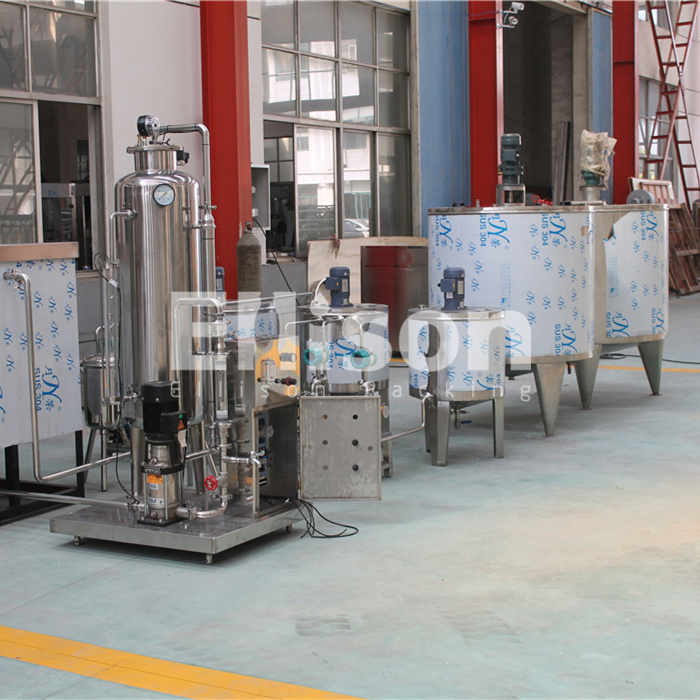 Food Grade Sanitary Round Vertical Beverage Mixing Machine / Juice Blending Machine / CIP Cleaning System
