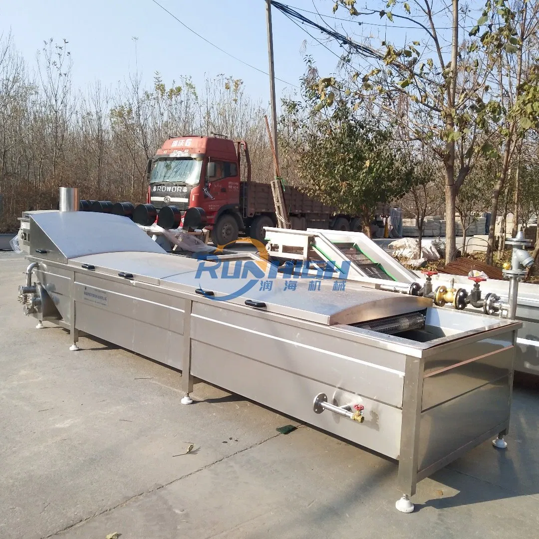 Deep Processing Cleaning Hot Ironing Drying Line Used for Meats Vegetables