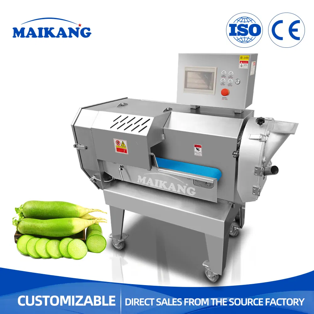 Smart Durable Vegetable Fruit Cutting Machine Potato Cutter Carrot Slicing Equipment Cucumber Onion Vegetable Cutting Machine