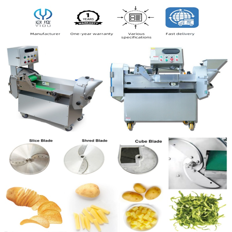 Electric Vegetables Cutter Fruits Cutting Machine for Roots and Greens, Vegetable Cutter, Slicing Machine