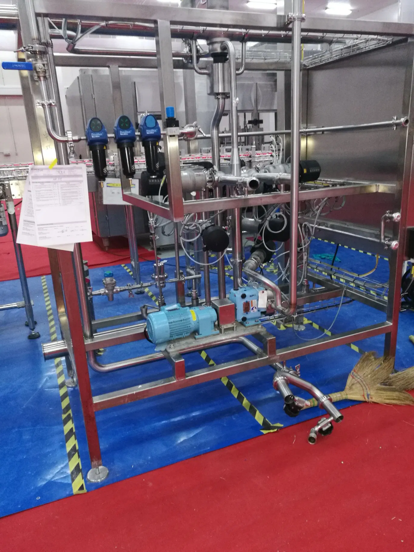 Jam Inline Feeding and Mixing System