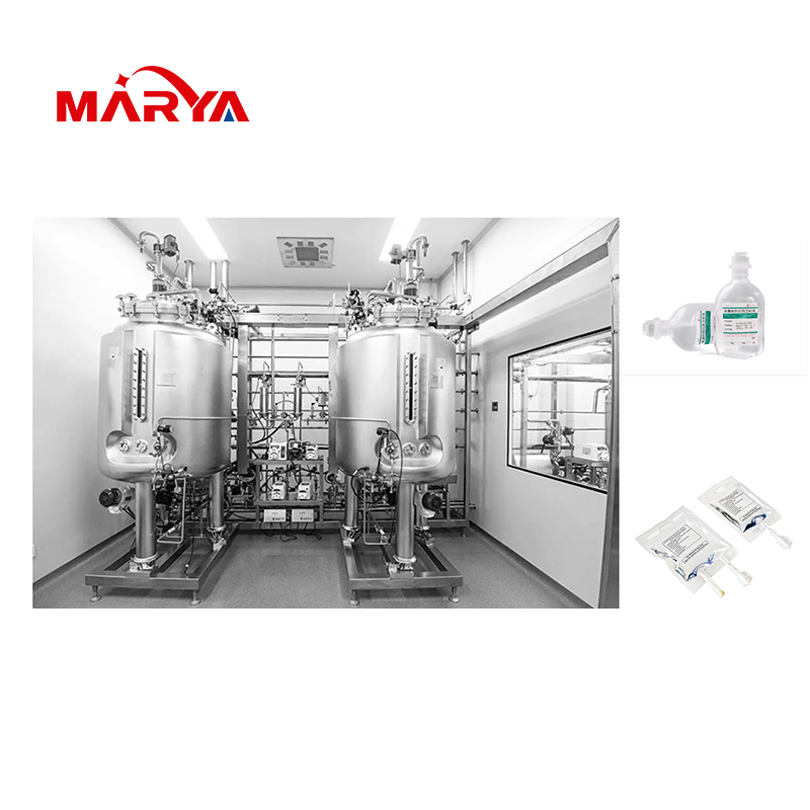 Marya Pharmaceutical Equipment Vaccination Solution Mixer /Vaccine Blending Vessel /Inoculation Agitator /Formulation Mixing Tank/with CIP/SIP System
