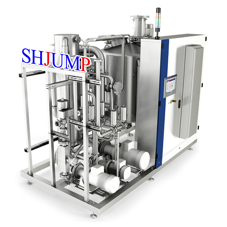 Machine Cleaning System CIP Acid Alkaline Rinsing Sysytem for Juice Processing Factory