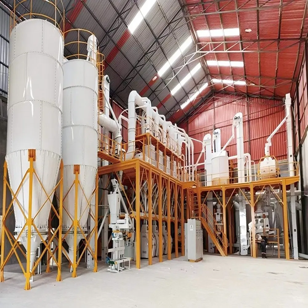 Advanced Automated Steel Corn Milling Production Line Equipment