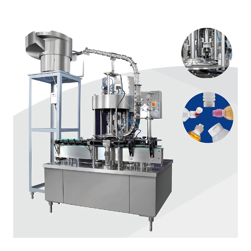 Automatic Plastic Bottle Filling, Capping, and Labeling System