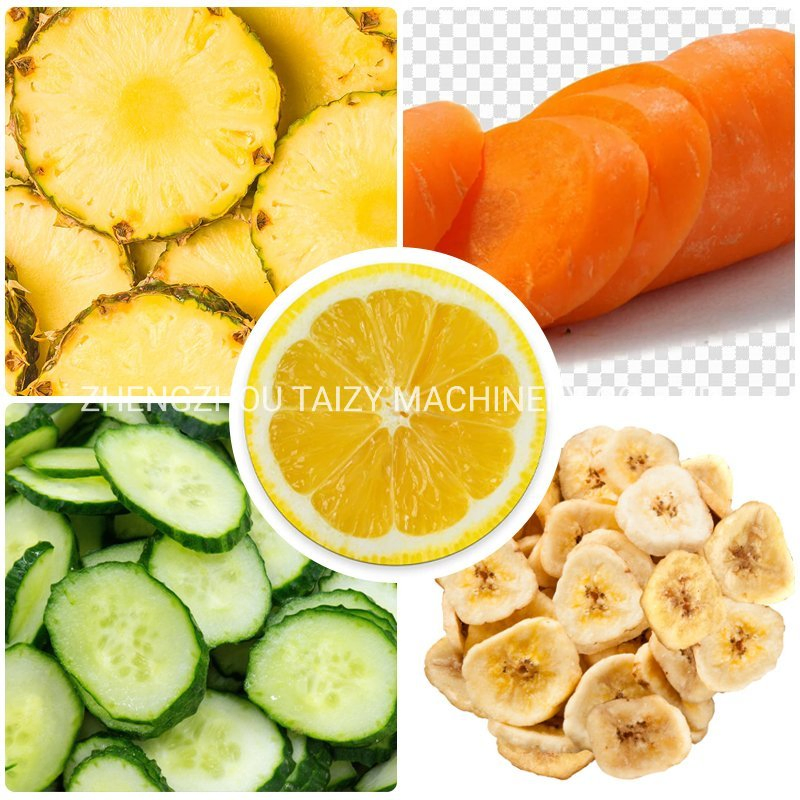 Electric Vegetables Fruit Cutting Machine French Fries Slicing Cutter Potato Chips Cutting Machine