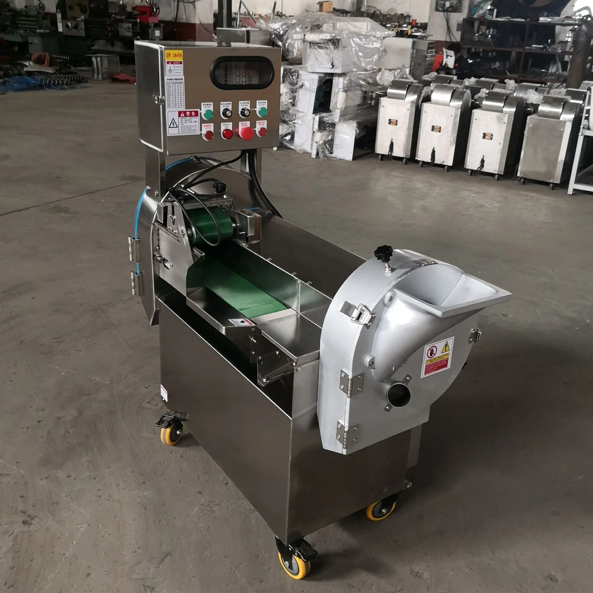 Fruit Vegetable Slicing and Cutting Machine Industrial Vegetable Cutter