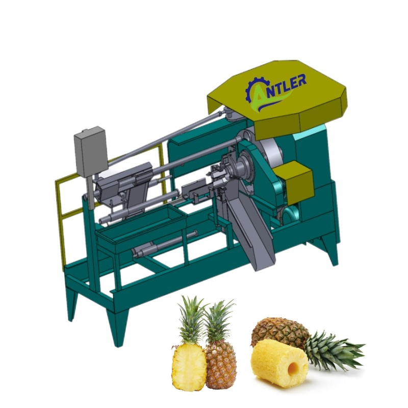 Automatic Canned Pineapple Processing Line Pineapple Peeling Slicing Cutting Machine Fruit Canning Machine