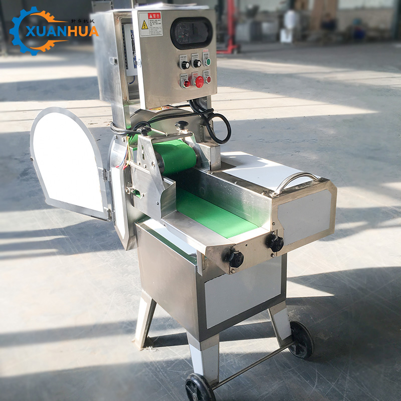 Scallion Vegetable Fruit Cutting Half Machine Motor Chili Slicing Machine Vegetable Cutter for Home Use