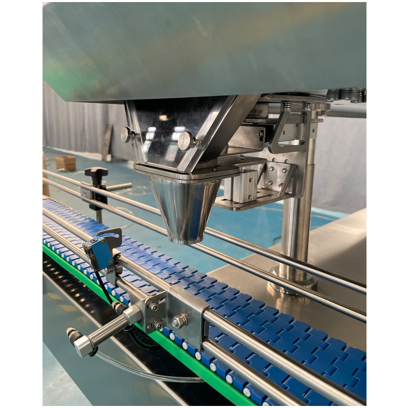 Dust-Free Enclosed Tablet Counting System with Checkweigher for Coated and Friable Tablets