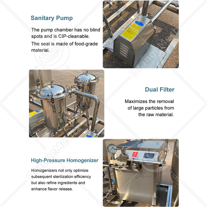 Commercial SUS 316 150L 250L Batch Milk Tank Pasteurizer Machinery Industrial Pasteurization Plant Dairy Milk Processing Equipment Line