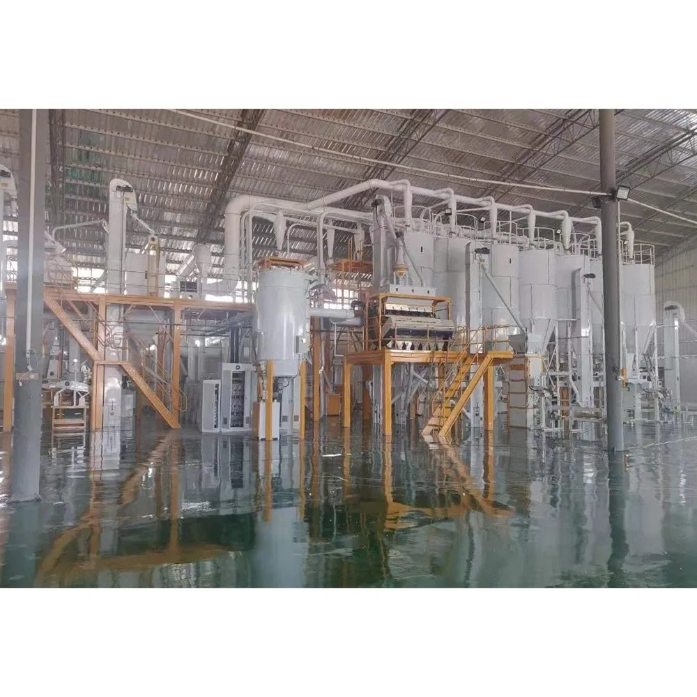 Advanced Automated Steel Corn Milling Production Line Equipment