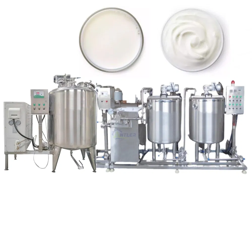 Automatic Yogurt Fermentation Pasteurization Machine Complete Small Dairy Greek Yogurt Production Line