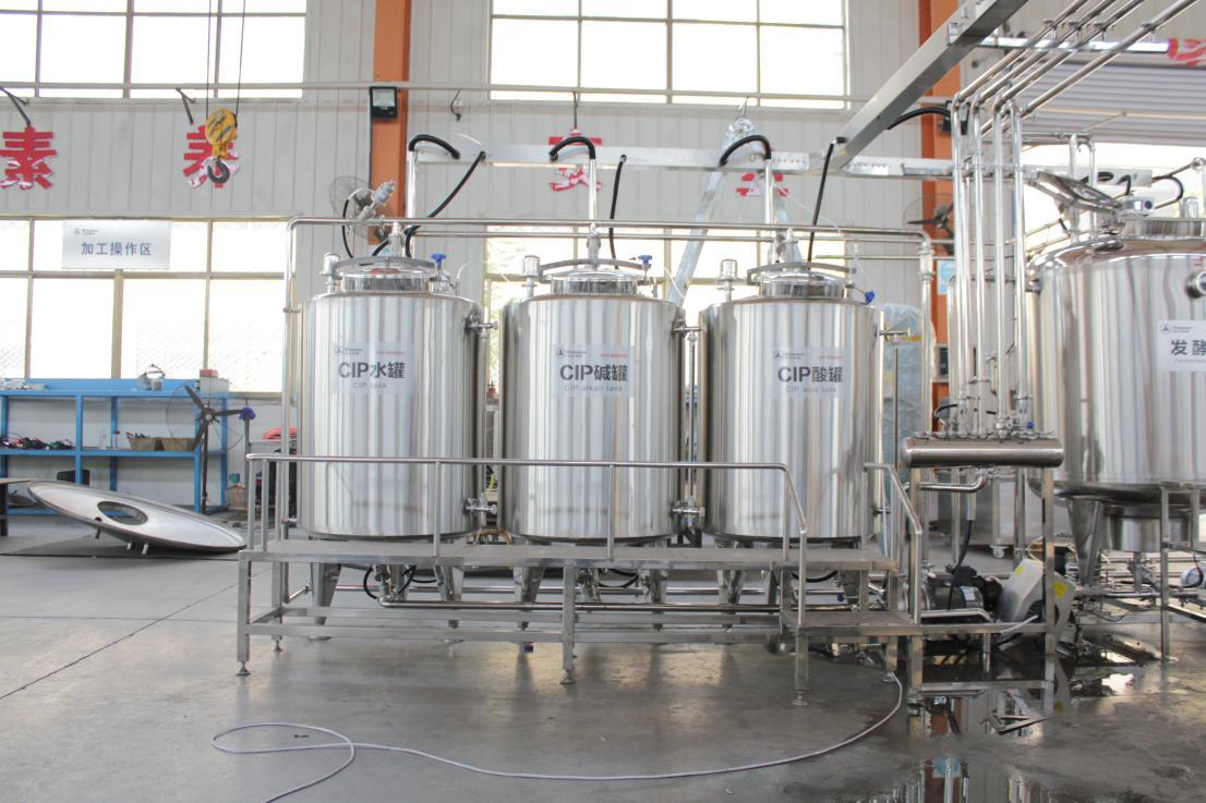 Automatic Yogurt Production Line High-Efficiency Yogurt Processing Equipment for Bottling &amp; Packaging