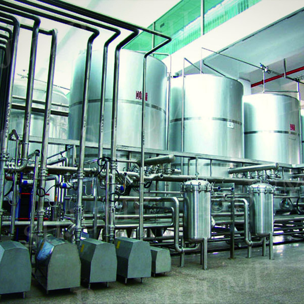 Machine Cleaning System CIP Acid Alkaline Rinsing Sysytem for Juice Processing Factory
