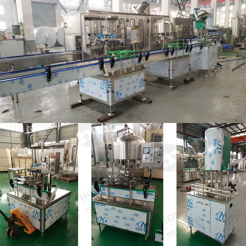 Linear Type Washing Filling Capping