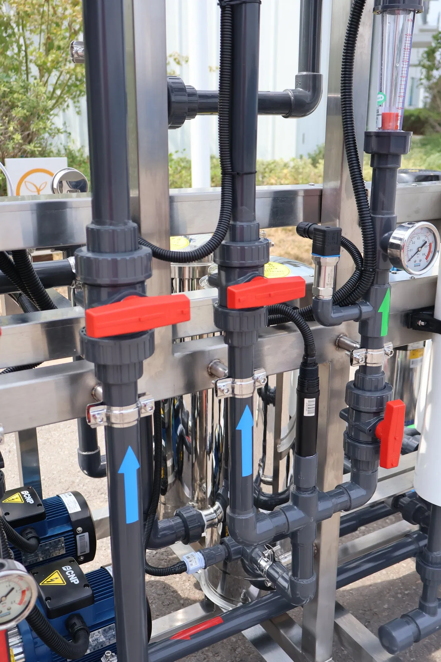 Nanofiltration System 2500lph Waste Water Purification Plant Nanofiltration Water Filters