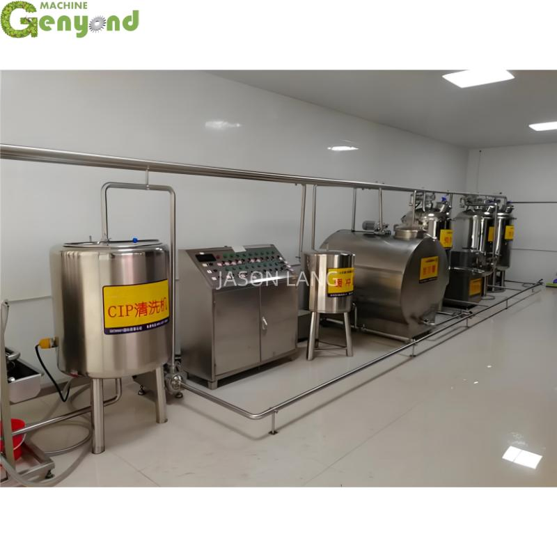 Uht Milk Pasteurization Yogurt Making Production Line Dairy Processing Machines