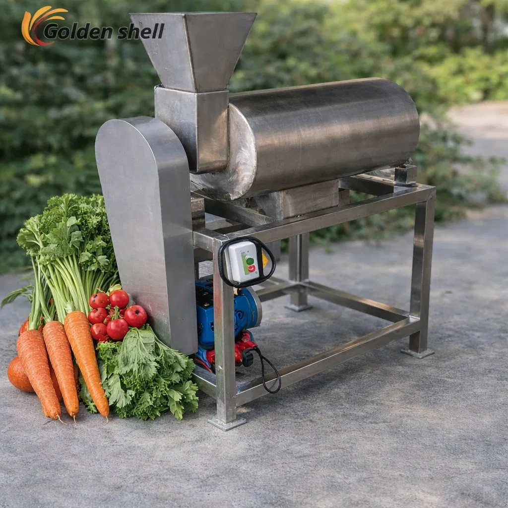 Heavy Duty Banana Mango Fruit Juicing and Pulp Processing Commercial Pulping Machine