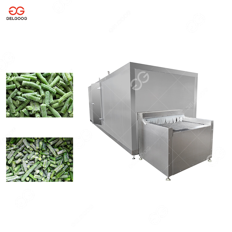 CE Certified High Quality Automatic IQF Freezer Vegetable Processing Line Frozen Green Peas Processing Line