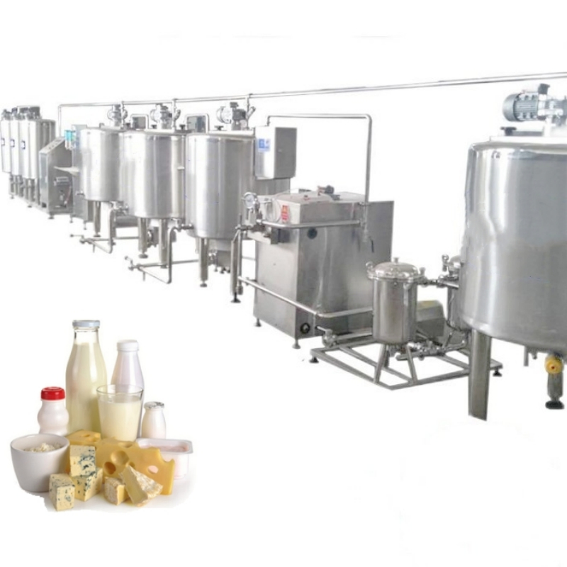Cheap Price 1000L/H Pasteurized Yogurt Making Plant Uht Milk Processing Line Evaporated Condensed Milk Production Line