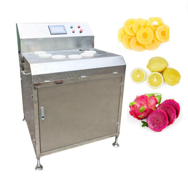 Automatic Canned Pineapple Processing Line Pineapple Peeling Slicing Cutting Machine Fruit Canning Machine