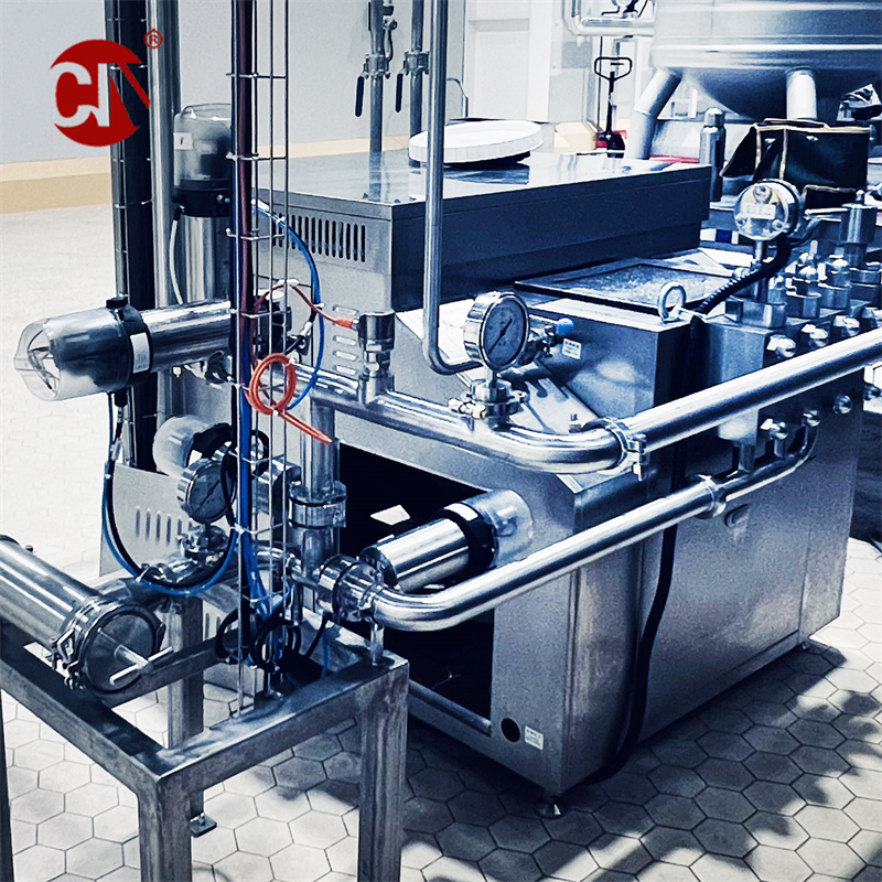 Continuous Homogenization System for Food Emulsions and Suspensions