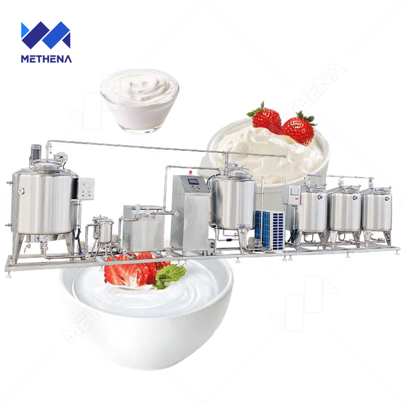 Mini Dairy Plant Process Machine Cow Pasteurized Milk Pasteurizer Small Scale Yoghurt Production Pasteurization Line